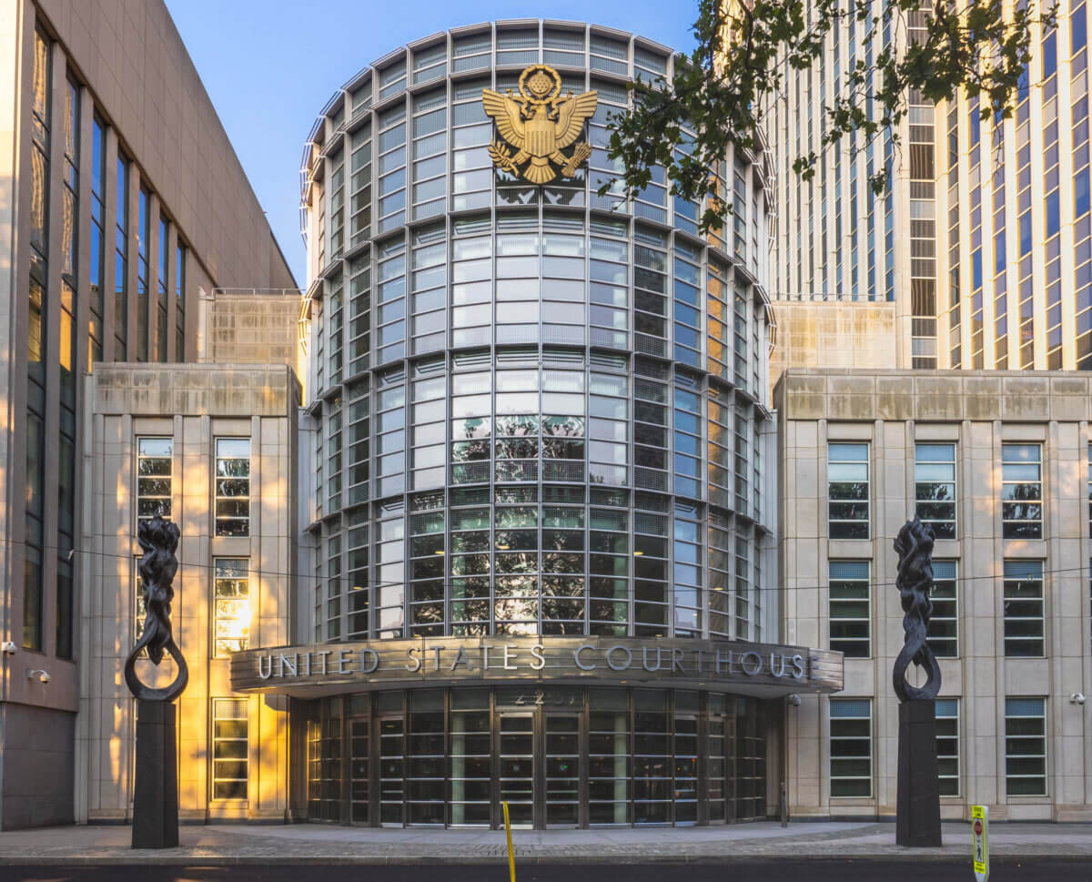 The federal courthouse in Downtown Brooklyn.