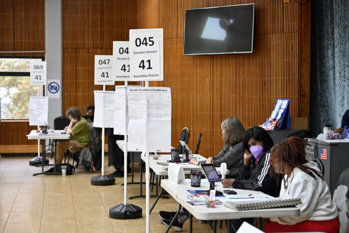 poll workers