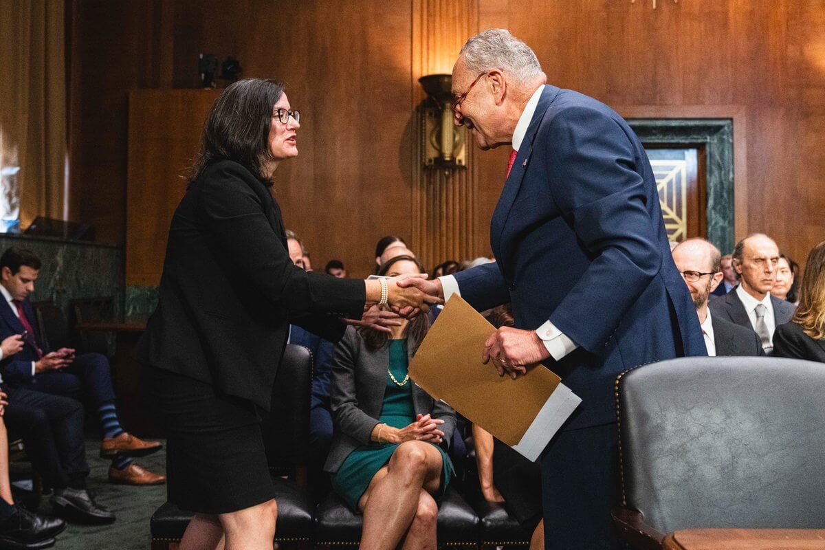 margaret garnett and chuck schumer