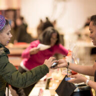 The Brooklyn Navy Yard Development Corporation prepares for 6th annual holiday marketplace with over 200 vendors.