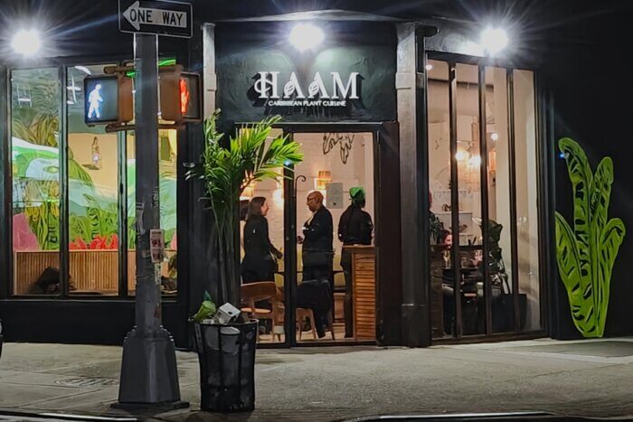 Haam, plant-based restaurant in williamsburg.