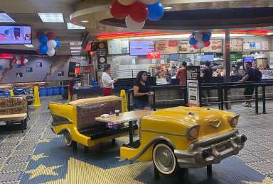 inside of Bushwick Burger King