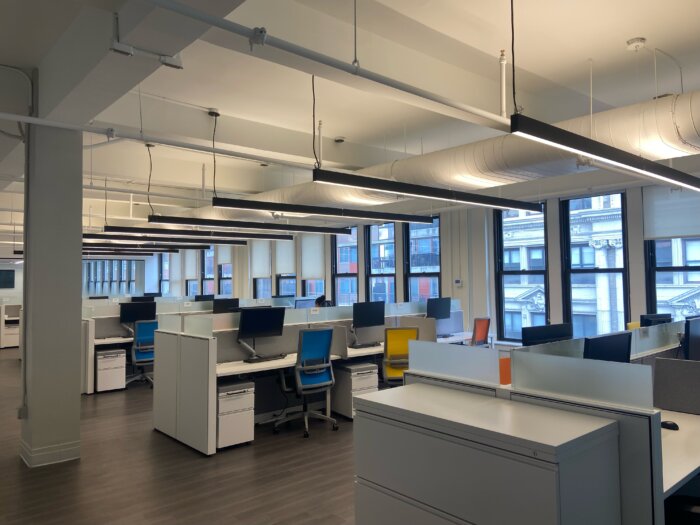 A room in the new JCCA mental health and preventive care clinic in Downtown Brooklyn.