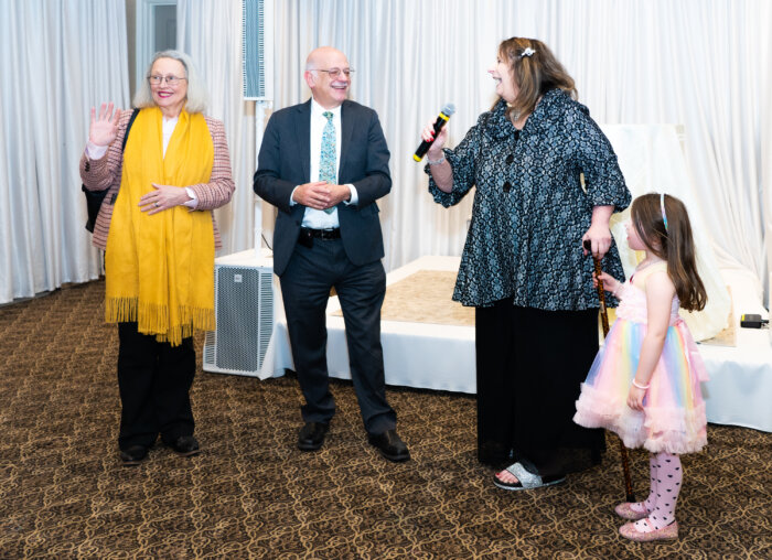 cintron with granddaughter and others
