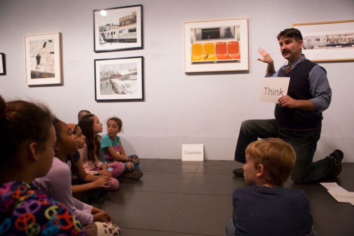 art class at the brooklyn museum