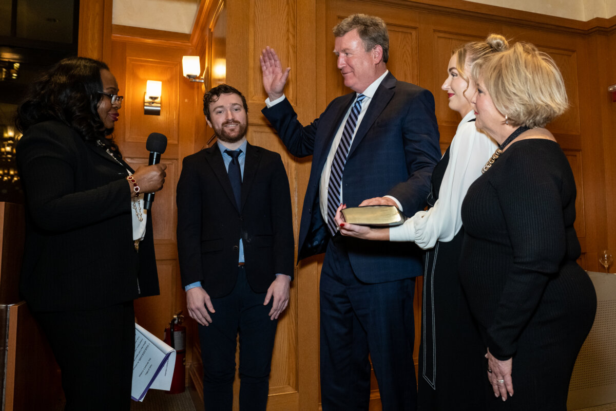 NY: Induction Ceremony Surrogate Court Judge Bernhard Graham