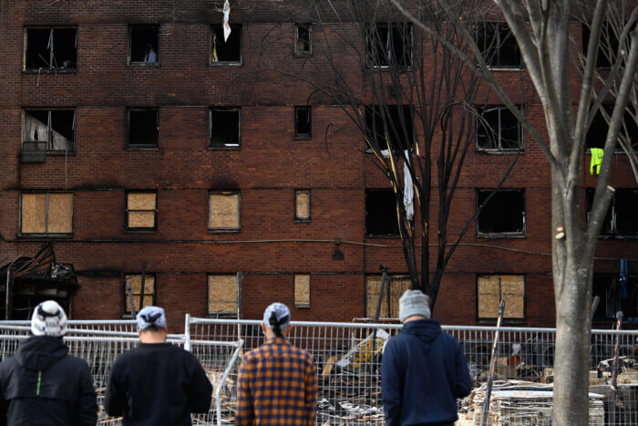 fire at east new york nycha complex