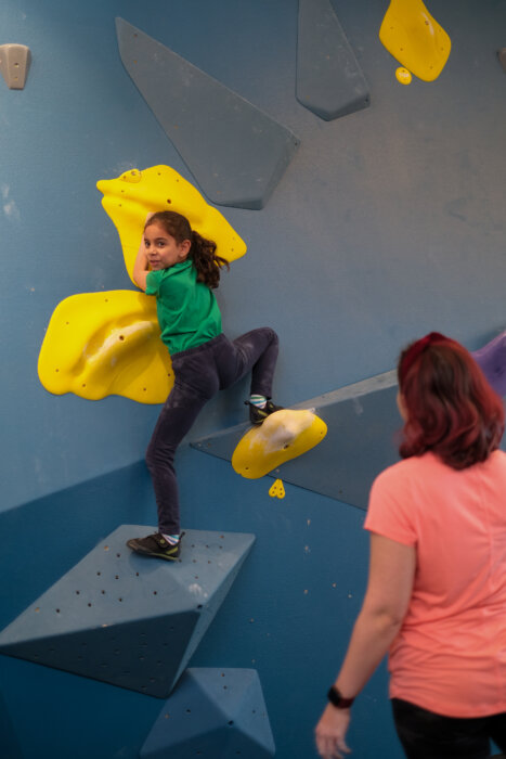 youth zone at bouldering project brooklyn