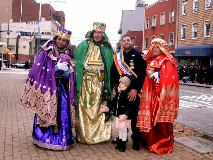 three kings at three kings day parade