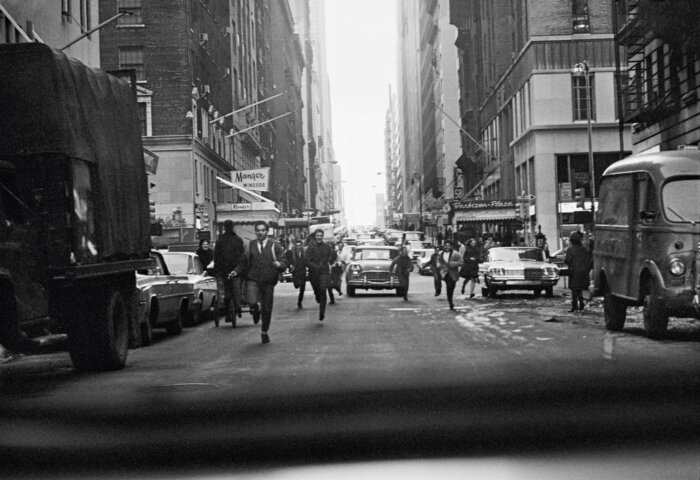 paul mccartney photo of new york city street