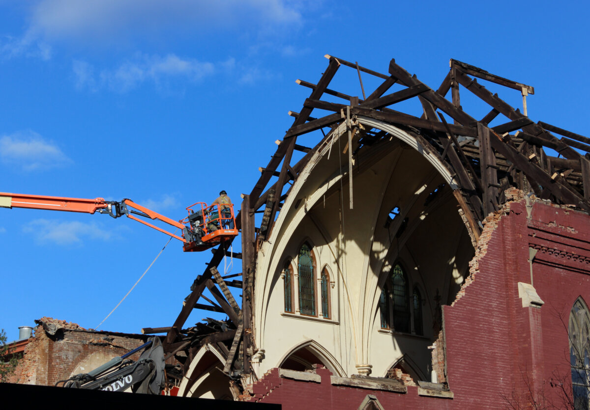 bed-stuy church demolition