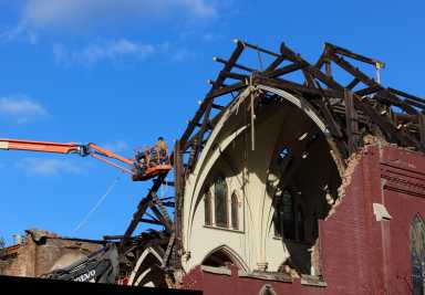 bed-stuy church demolition