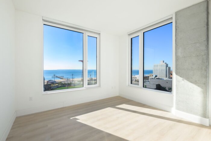 view from affordable housing in coney island