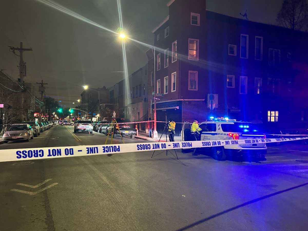 scene of greenpoint crash