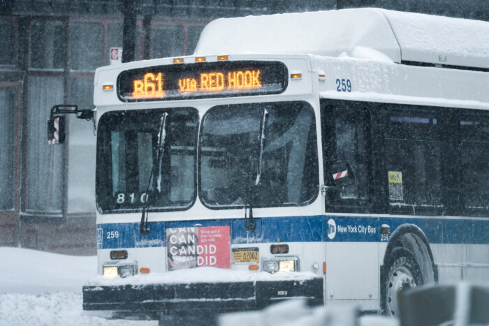 bus in red hook