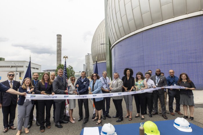 newtown creek ribbon cutting