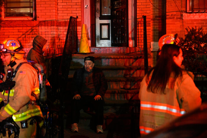 man displaced by sunset park fire