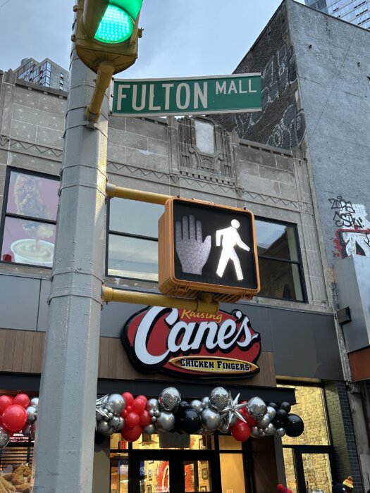 fulton mall raising cane's