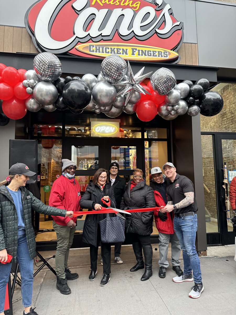 raising cane's ribbon cutting