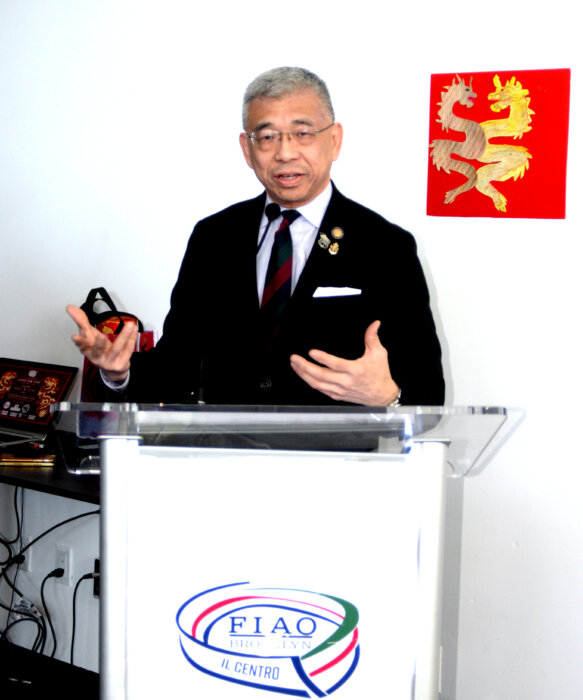 lester chang at lunar new year