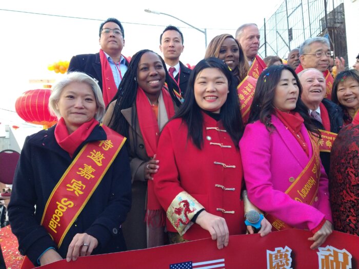 Susan Zhuang hosts Brooklyn's first Chinese Lantern Festival in Sunset Park.