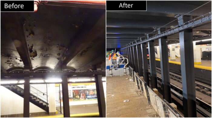 beams at fort hamilton parkway MTA