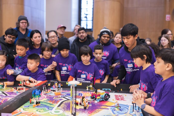 Kings Bay Library wins Brooklyn Robotics League championship