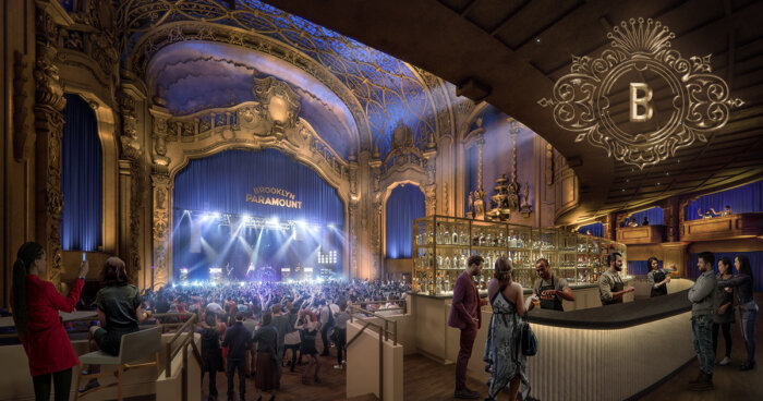 interior rendering of brooklyn paramount theater