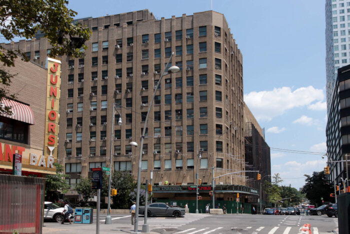 exterior of brooklyn paramount theater