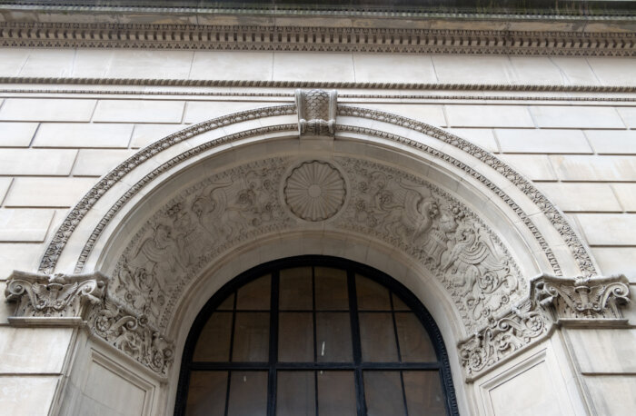 window arch on edison building