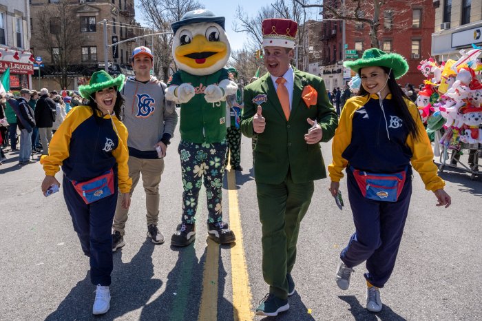people march in 29th annual Bay Ridge St. Patrick's Day Parade