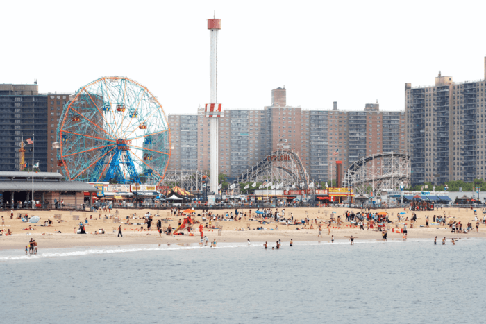 Coney Island beach