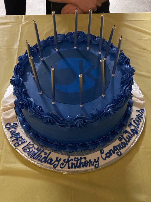 cake at bkONE celebration