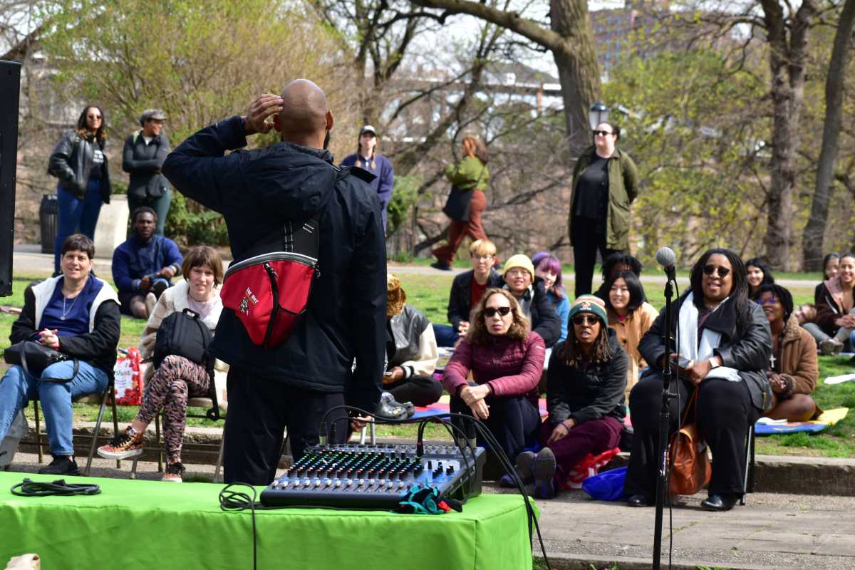 Poetry in the Park returns to Fort Greene Park during National Poetry Month on April 13.