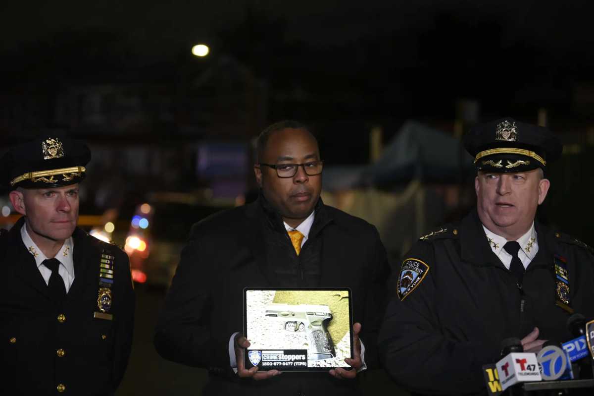 police at shooting press conference