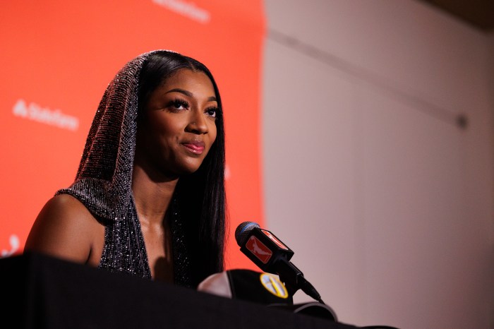 Angel Reese joked she'd pick a Beyonce or Megan Thee Stallion hit as her walk-out song.