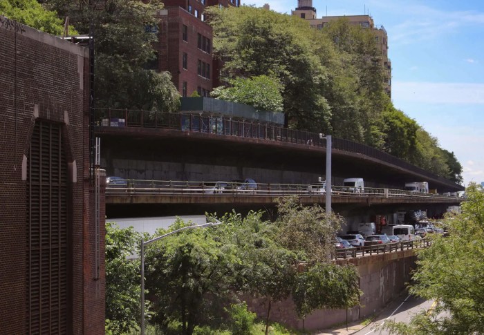 BQE triple cantilever