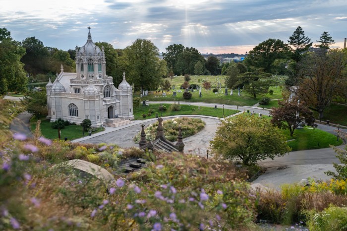 Green-Wood Cemetery set to present new concert series inspired by the cemetery's catacombs and historic chapel.