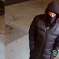 Pictured individuals are wanted by the NYPD in connection to a Prospect Heights smoke shop robbery in March.