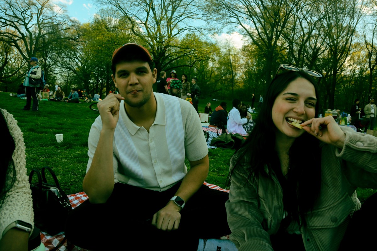 people celebrate 4/20 in Brooklyn