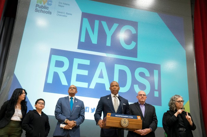 announcement of nyc literacy curriculum