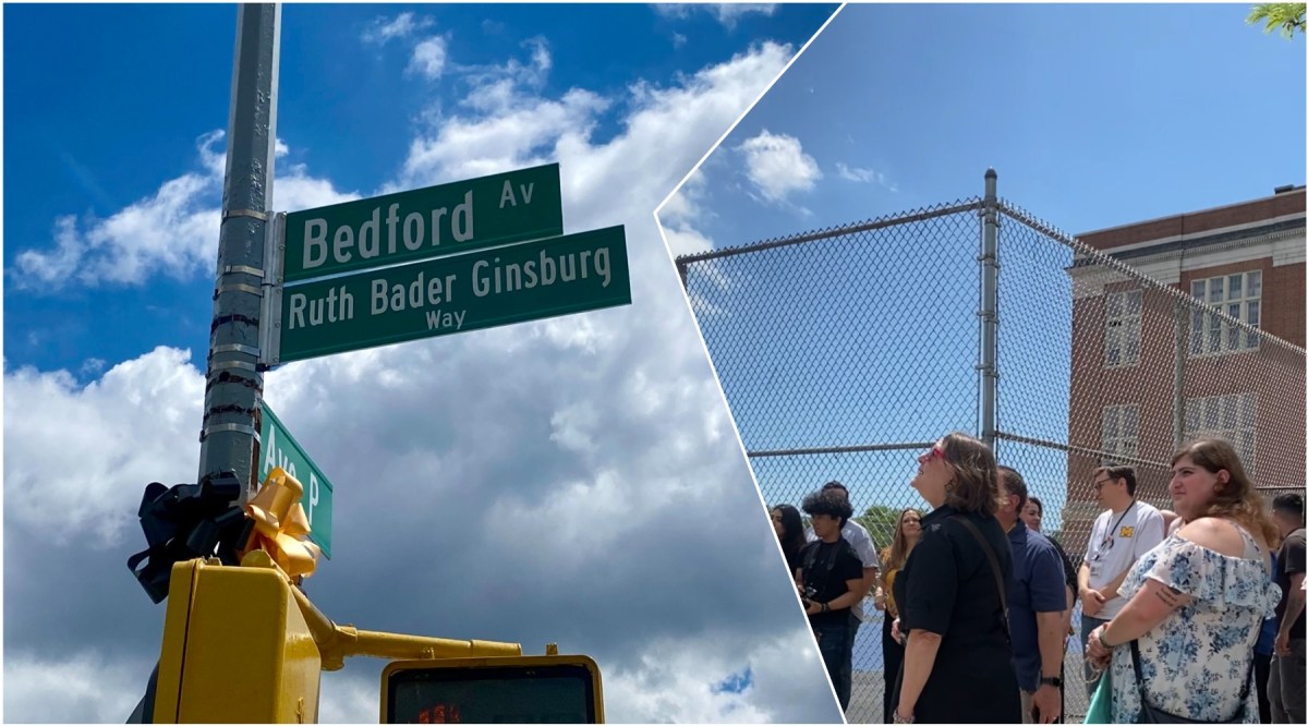 Ruth Bader Ginsburg street conaming