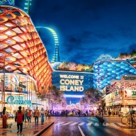 Thor Equities and a team of developers share new renderings of the proposed Coney Island casino, "The Coney".