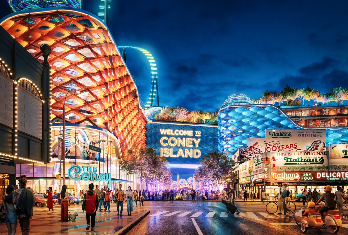 Thor Equities and a team of developers share new renderings of the proposed Coney Island casino, "The Coney".