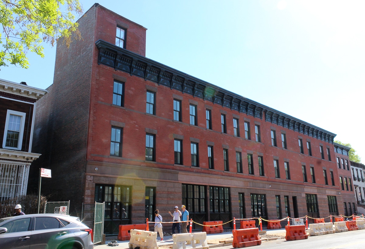 Historic stableturnedparking garage in BedStuy transformed into