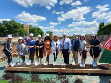 NYC education leaders celebrated the construction of a new middle school coming to Gravesend in 2026.