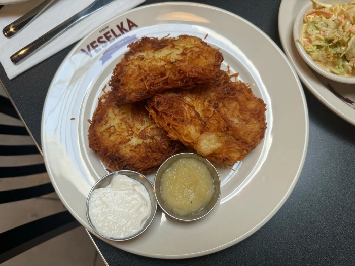 veselka potato pancakes