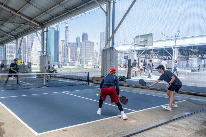pickeball at pier 2