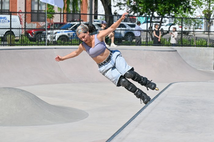 skater in red hook