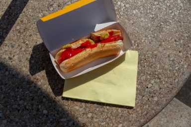 Coney Island hot dog classic American ‘diner’ dishes